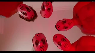 Sly Time Gangbang for Nikki Tiki 5on1 DP Balls deep, rough deepthroat facial cumshot FLX038